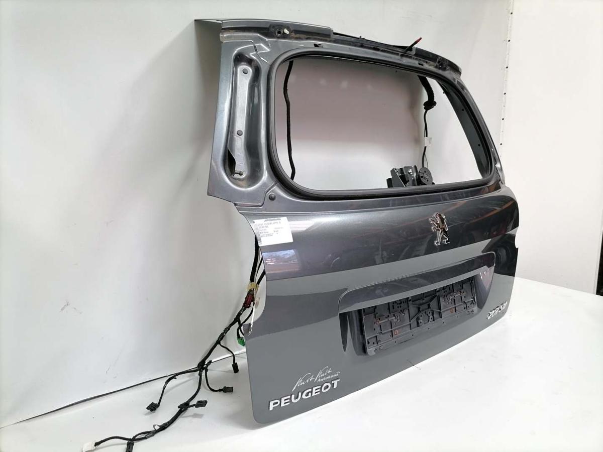 Peugeot 207SW original Heckklappe ohne Heckscheibe KTP Grau Shark Bj.2008